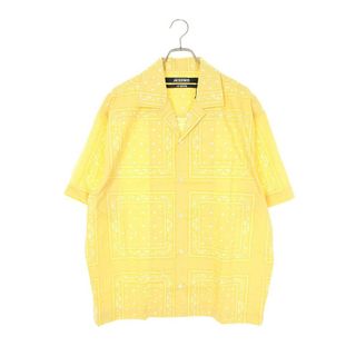 ジャックムス JACQUEMUS  23SS  23E216SH201 ペイズリー バンダナ柄 オープン半袖シャツ  メンズ 50(シャツ)