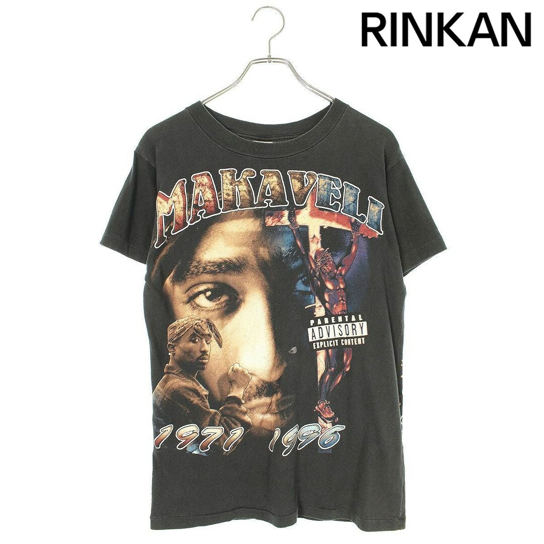 ヴィンテージ VINTAGE  2PAC/2パック MAKAVELI両面プリントTシャツ  メンズ XXL