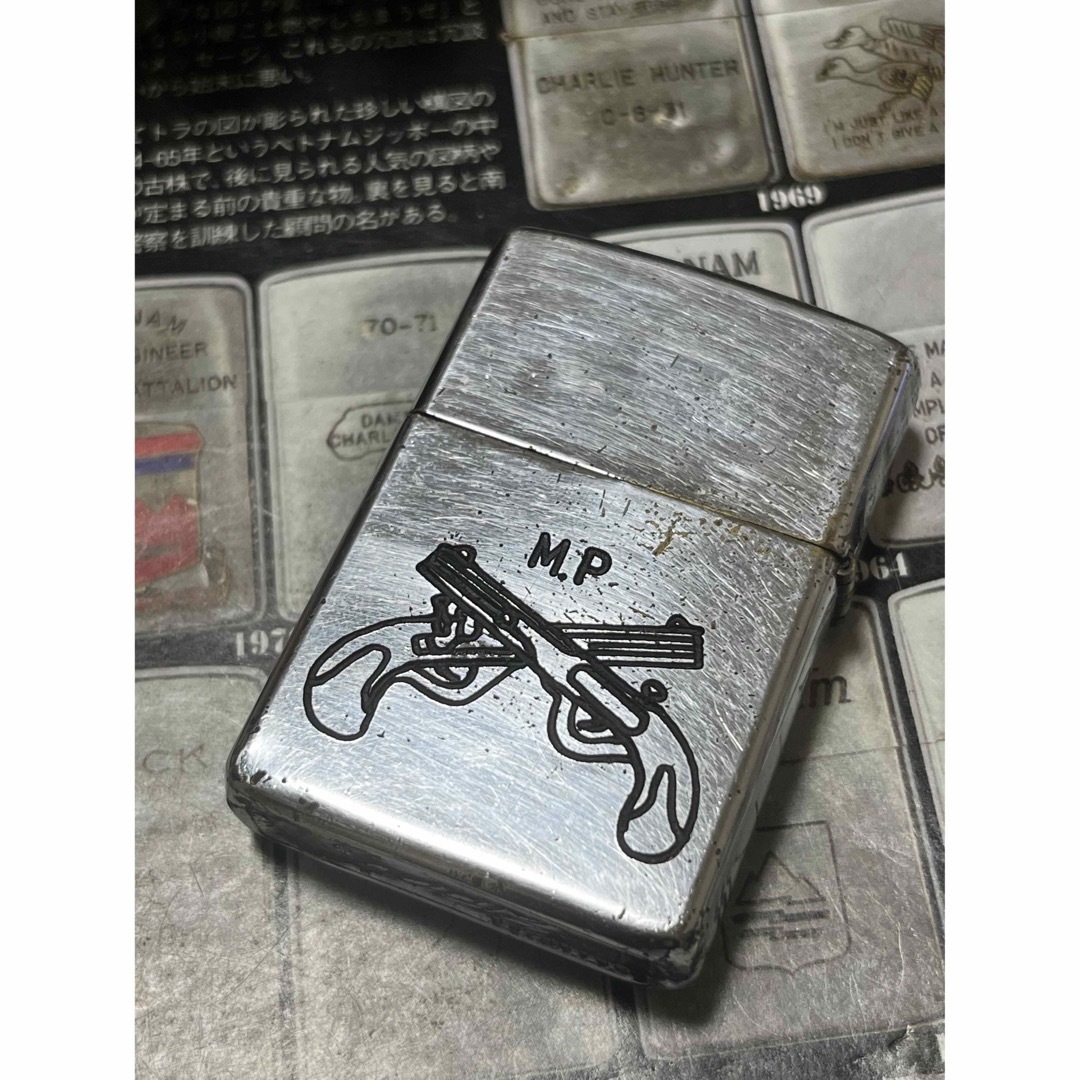 タバコグッズ【ベトナムZIPPO】本物 1962年製ベトナムジッポー「MP