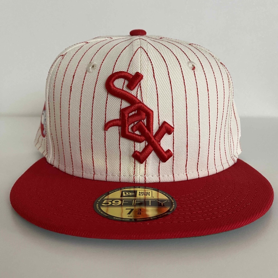 New Era Cap 3/8 ツバ裏グリーン ニューエラ ホワイトソックス