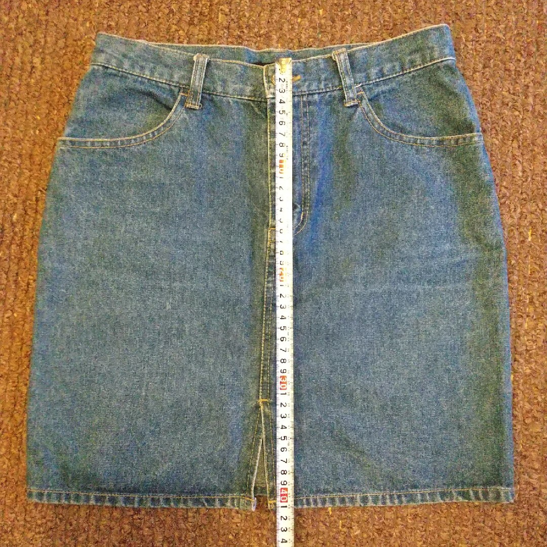 M/デニムスカート レディースのスカート(ミニスカート)の商品写真