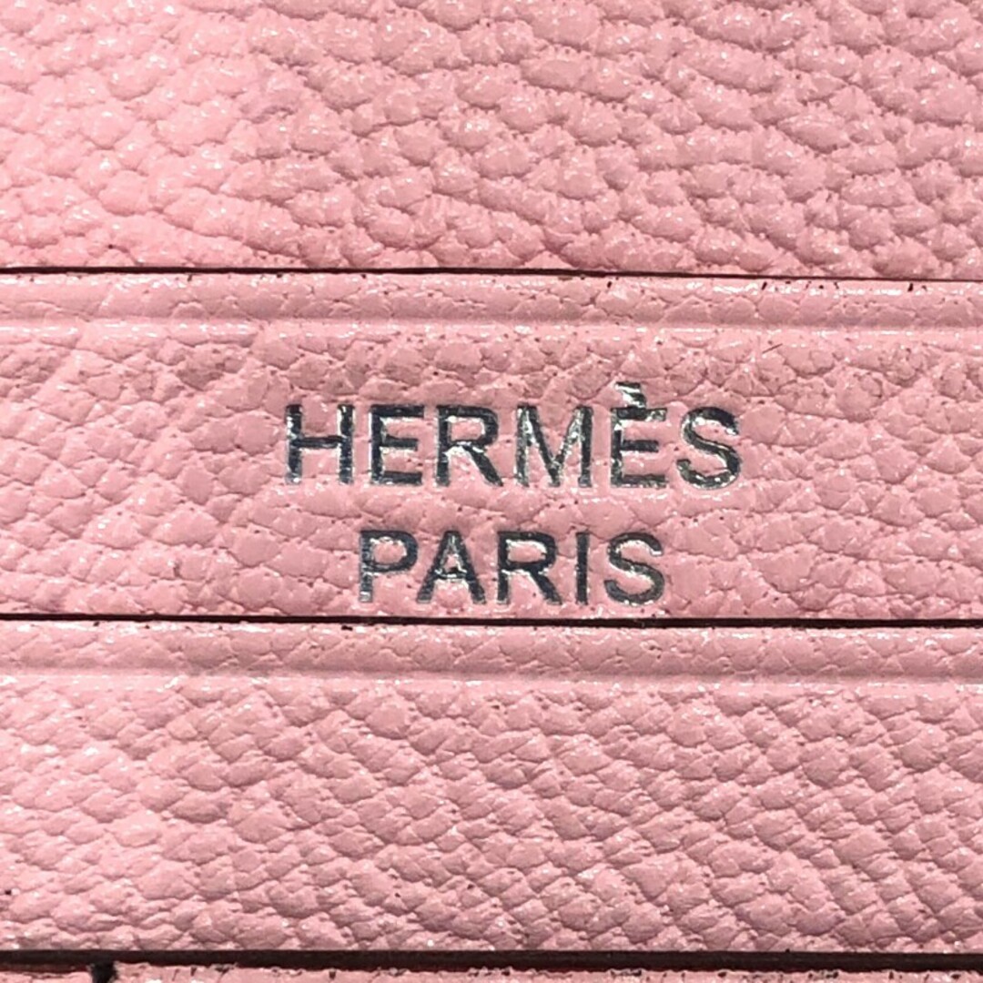 Hermes(エルメス)の　エルメス HERMES ベアンスフレ・D刻印 ローズサクラ・シルバー金具 シュブルミゾル レディース 長財布 レディースのファッション小物(財布)の商品写真