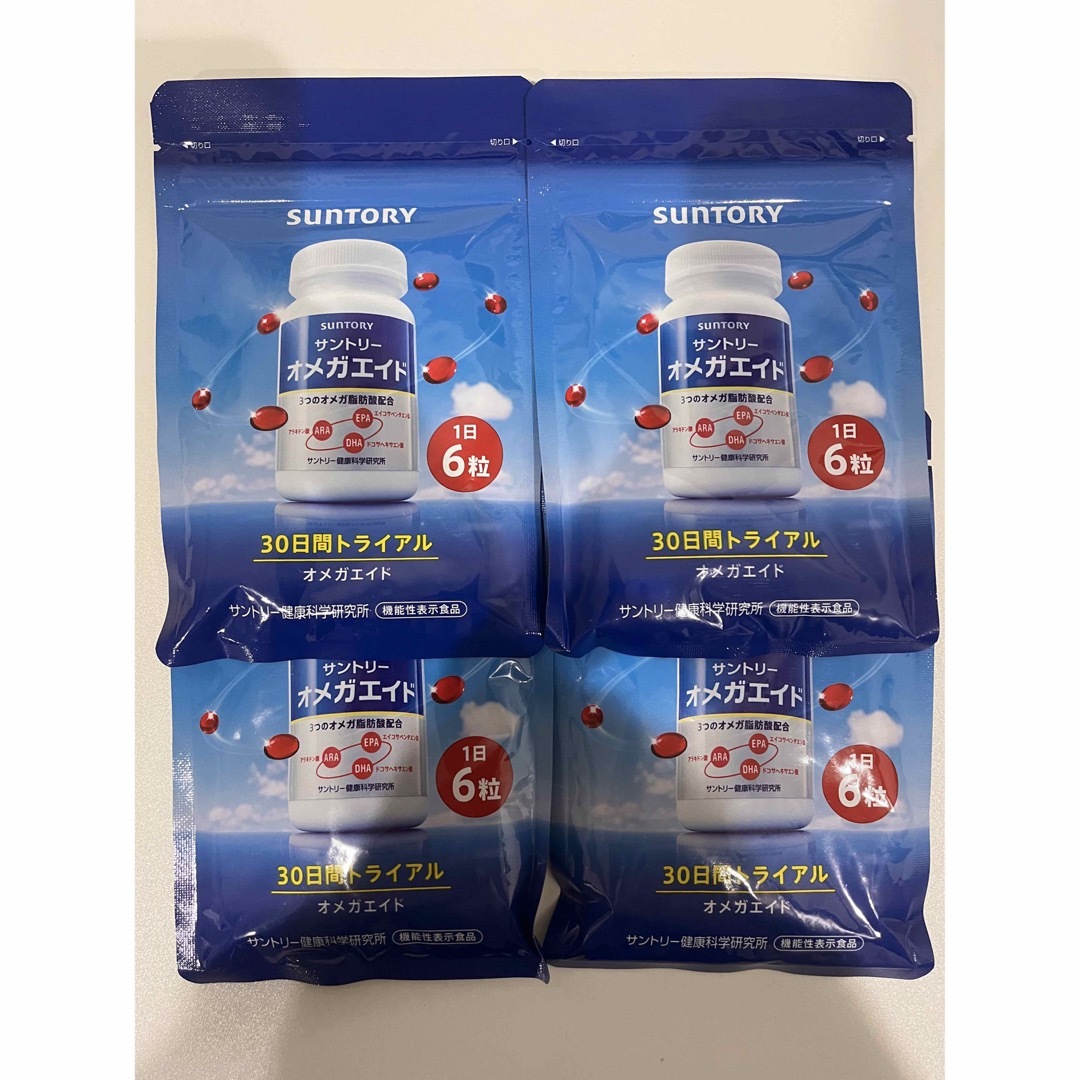 サントリー オメガエイド 30日間 180粒 4袋