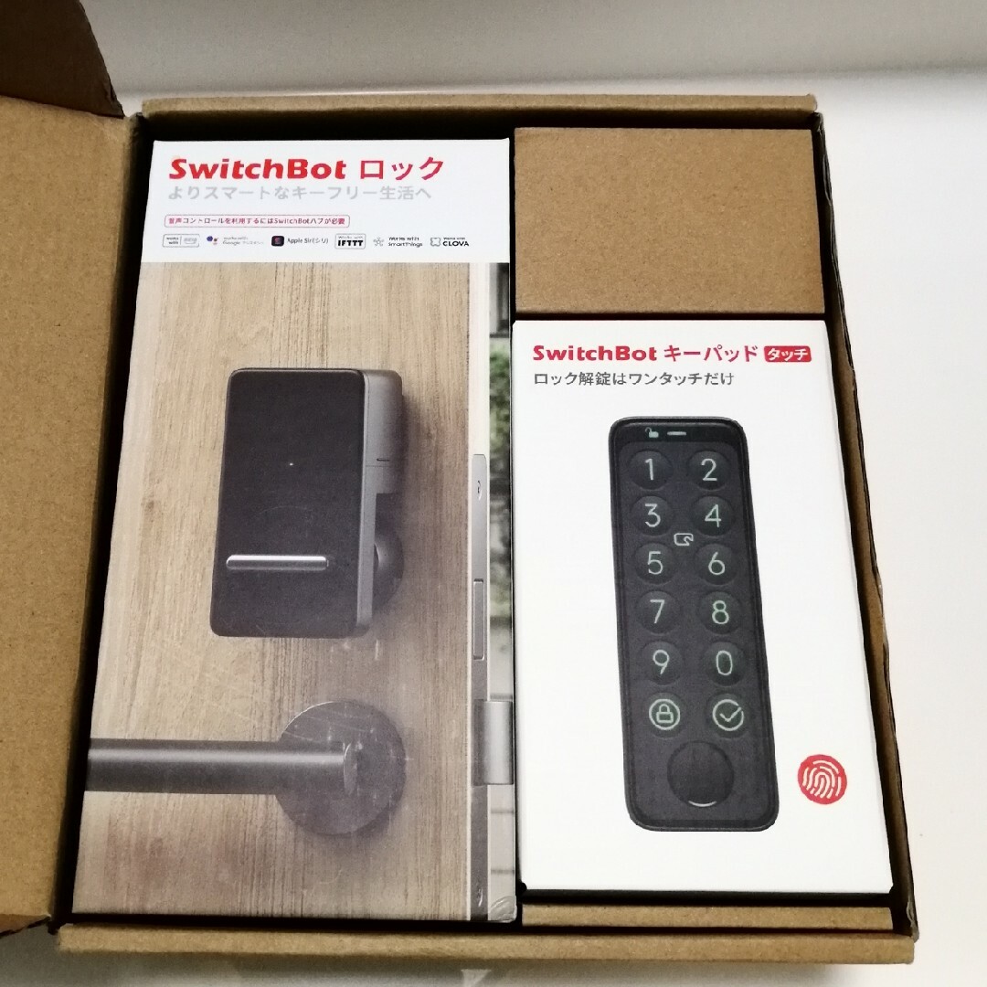 値下中】SwitchBot ロック 指紋認証パッド セットの通販 by 東西南風's