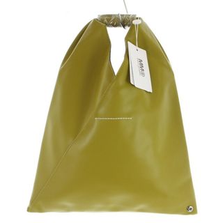 マルタンマルジェラ(Maison Martin Margiela)のメゾンマルジェラ ジャパニーズバッグ ハンドバッグ トートバッグ レザー 緑(ハンドバッグ)