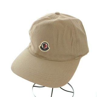 モンクレール(MONCLER)のモンクレール キャップ キャンバス ベージュ(その他)