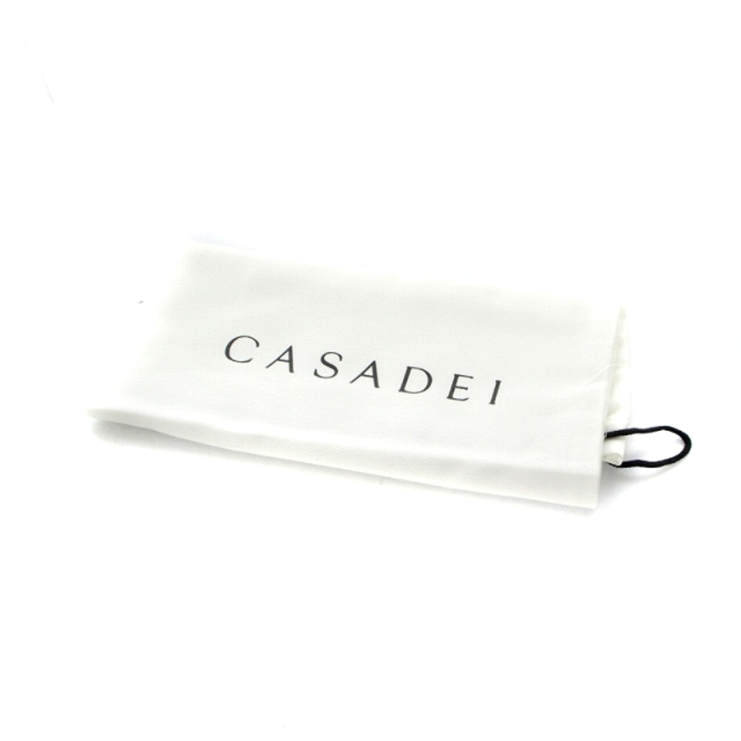 カサデイ CASADEI サンダル レザー 36 23cm ゴールド色 茶 レディースの靴/シューズ(サンダル)の商品写真