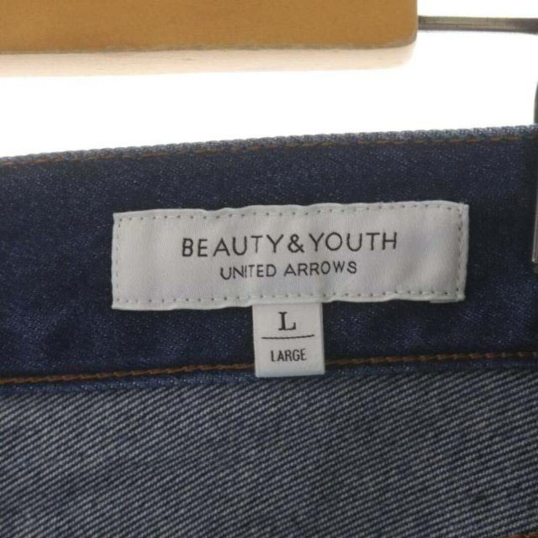 BEAUTY&YOUTH UNITED ARROWS(ビューティアンドユースユナイテッドアローズ)のB&Y ユナイテッドアローズ ビューティー&ユース デニムパンツ ジーンズ L レディースのパンツ(デニム/ジーンズ)の商品写真