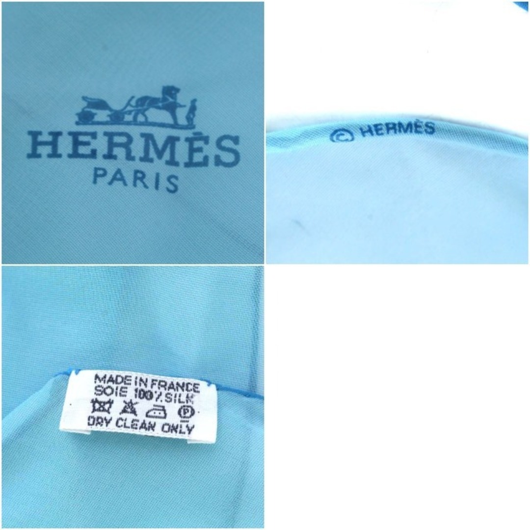 Hermes - エルメス HERMES スカーフ トライアングル シルクモスリン