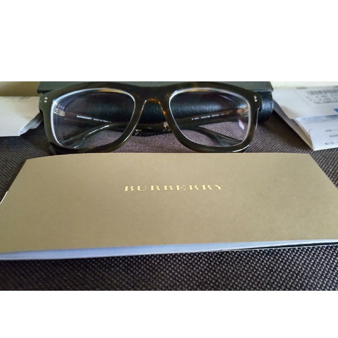 BURBERRY - BURBERRY☆べっ甲柄 折りたたみサングラス B4341 3001-5の