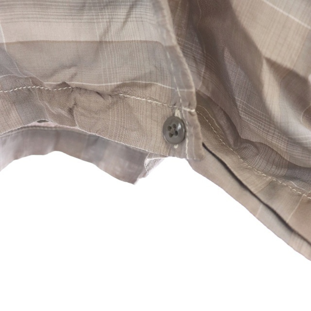 REMI RELIEF - レミレリーフ 22SS CHECK 2WAY SHIRT チェックシャツの