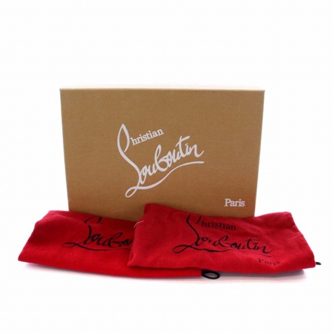 Christian Louboutin(クリスチャンルブタン)のクリスチャンルブタン ポインテッドトゥパンプス ハイヒール ピンヒール 黒 レディースの靴/シューズ(ハイヒール/パンプス)の商品写真