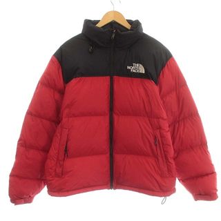 ノースフェイス(THE NORTH FACE) ダウンジャケット(メンズ)(レッド