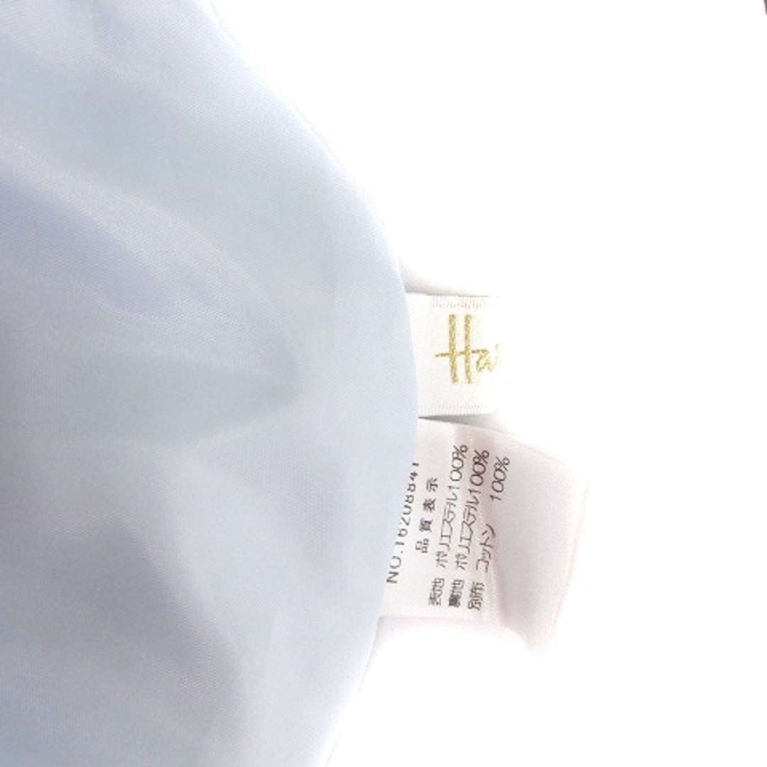 Harrods(ハロッズ)のハロッズ ワンピース ノースリーブ 襟付き ひざ丈 フレア チェック 水色 1 レディースのワンピース(ひざ丈ワンピース)の商品写真