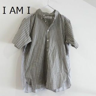 アイアムアイ(I am I)のIAMI アイアムアイ　ボーイズライク　シャツ　ブラウス　半袖シャツ(シャツ/ブラウス(半袖/袖なし))