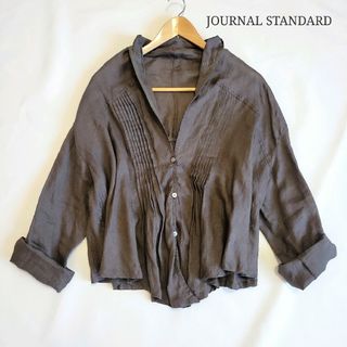 ジャーナルスタンダード(JOURNAL STANDARD)のオーチョ様 ジャーナルスタンダード リネン100％ブラウス ピンタック(シャツ/ブラウス(長袖/七分))