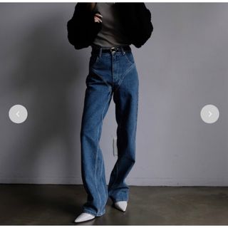 マウジー(moussy)のFelim V LINE LONG DENIM(デニム/ジーンズ)