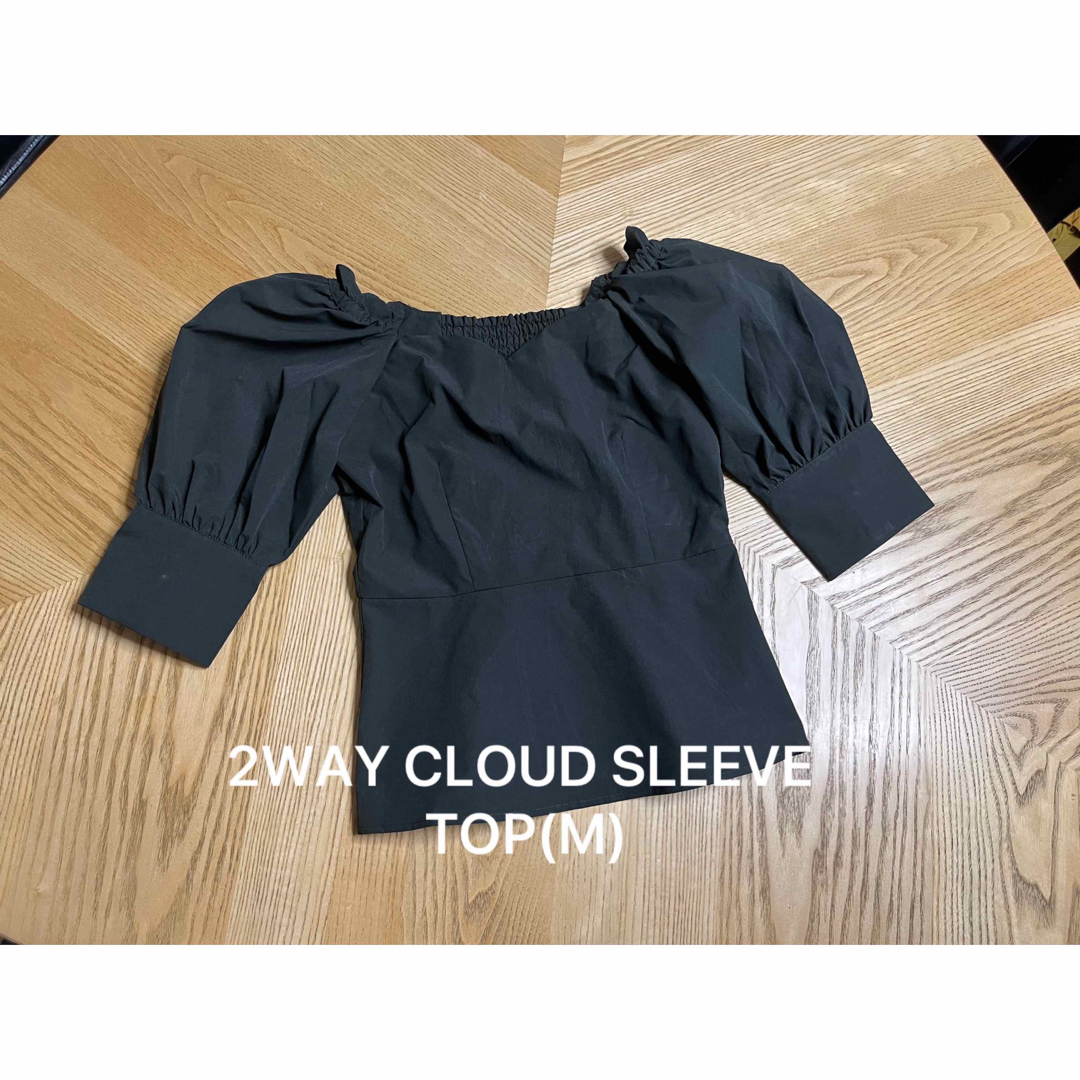 AmeriVintage 2WAY CLOUD SLEEVE TOP