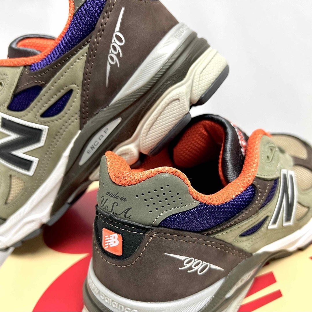 New Balance(ニューバランス)の28cm 新品 USA製 ニューバランス 990 V3 スニーカー ベージュ メンズの靴/シューズ(スニーカー)の商品写真