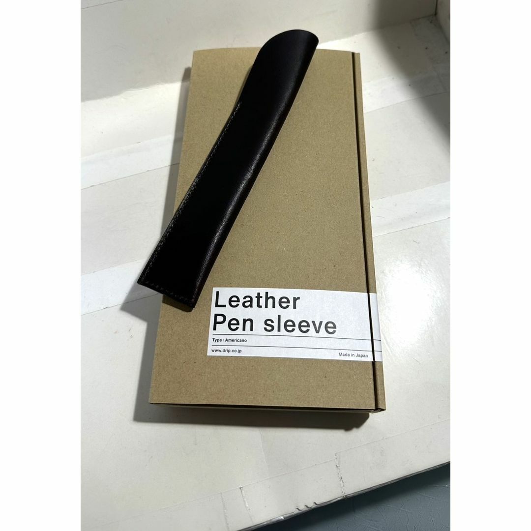 drip 本革ペンスリーブ「Leather Pen sleeve」 | フリマアプリ ラクマ