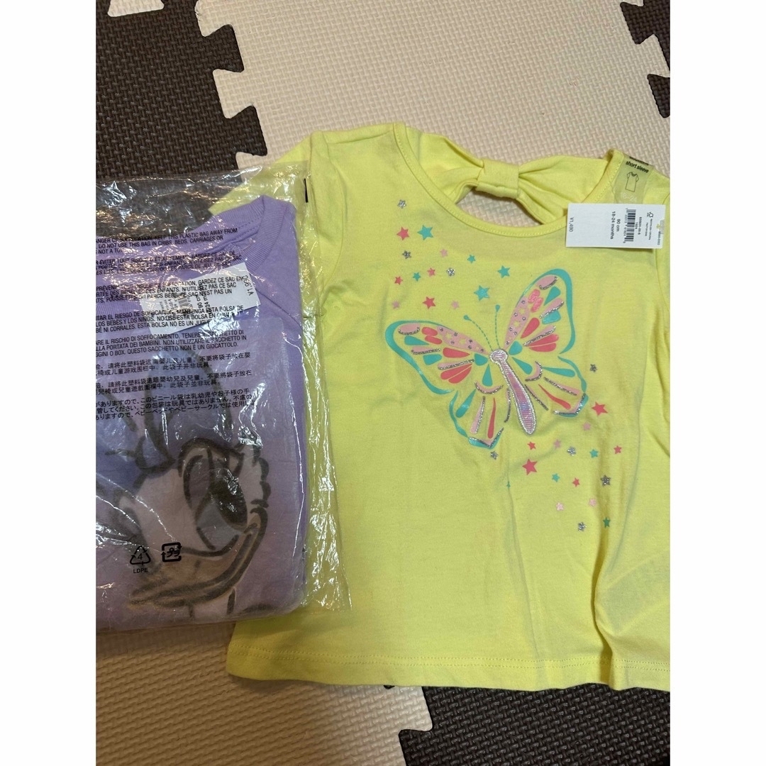 GAP(ギャップ)の子供服　９０サイズ　９点セット　GAP キッズ/ベビー/マタニティのキッズ服女の子用(90cm~)(Tシャツ/カットソー)の商品写真