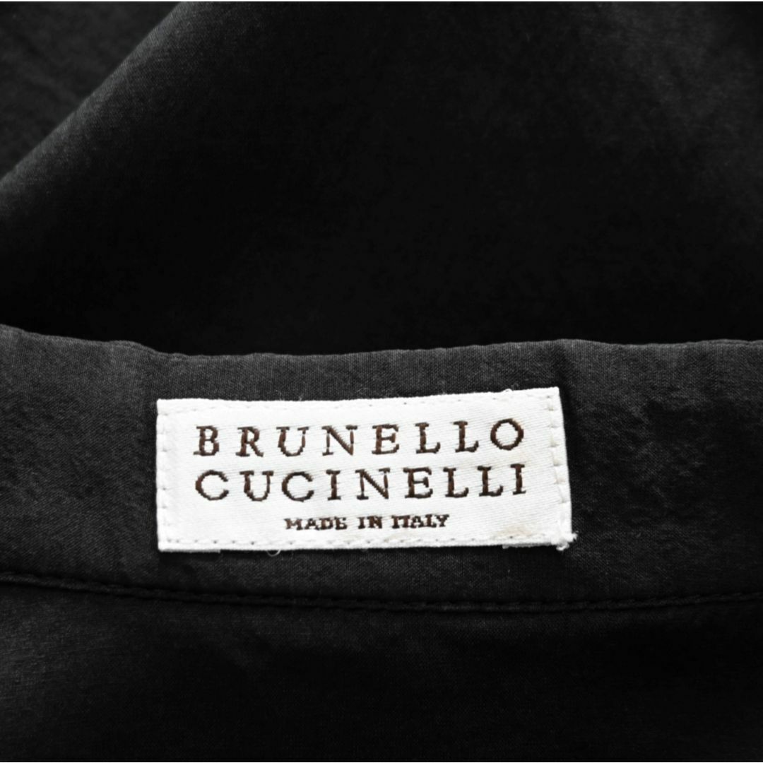 極美品 BRUNELLO CUCINELLI ブルネロクチネリ シルクブラウス