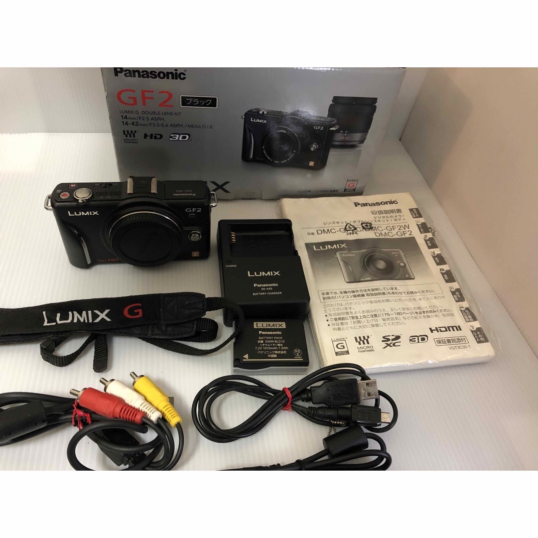 Panasonic LUMIX ミラーレス一眼レフ カメラ GF2 ボディセット