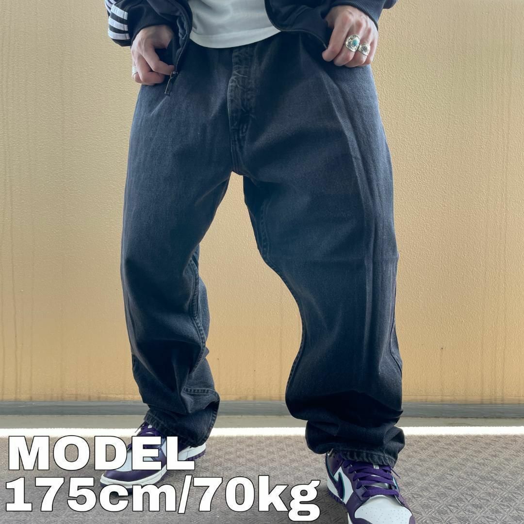 Q47【Levi’s】550 MEX製00s極太デニムパンツ【メンズ42インチ】