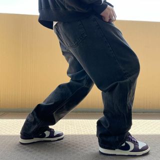 Q47【Levi’s】550 MEX製00s極太デニムパンツ【メンズ42インチ】