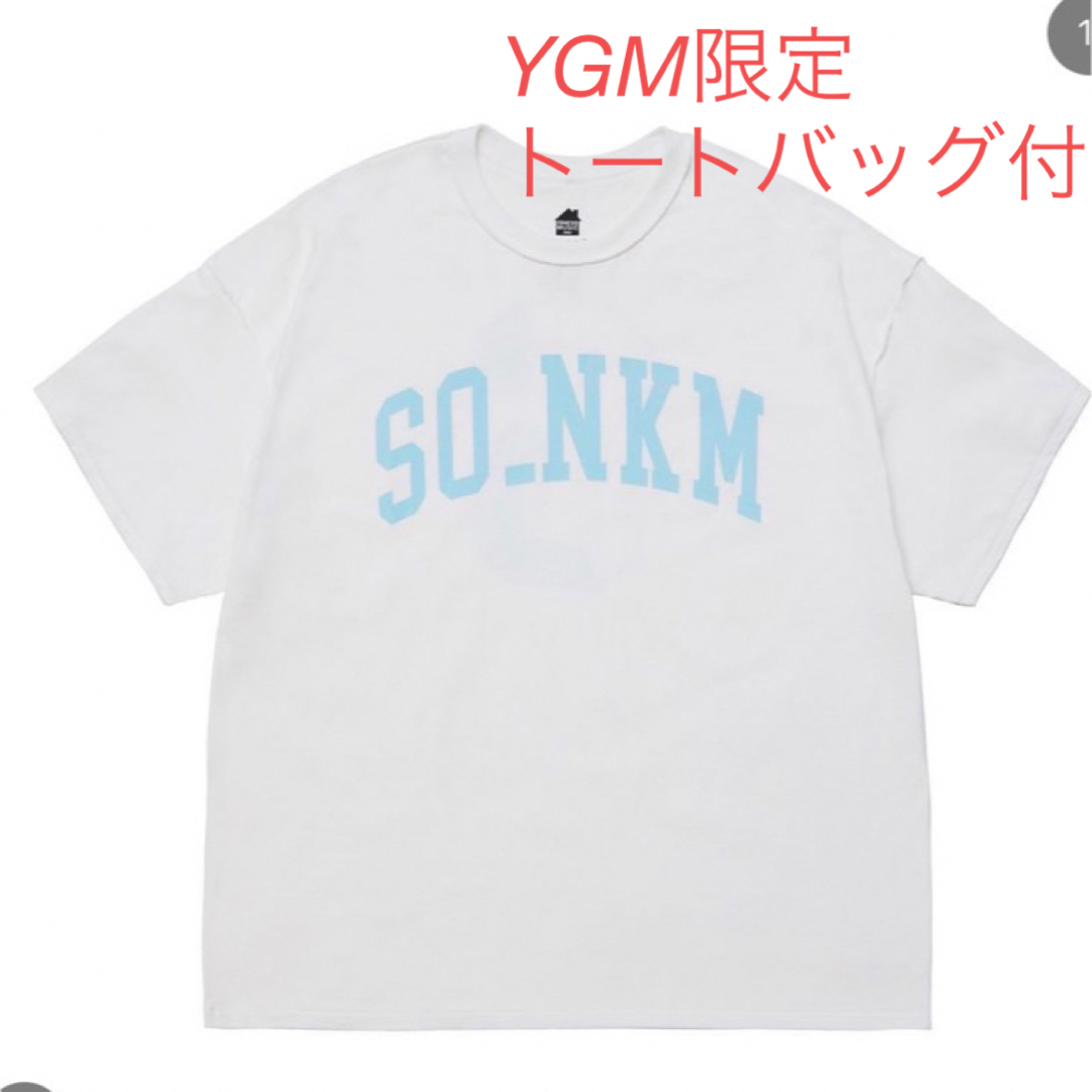 ISNESS MUSIC × SO for YGM SO_NKM T-SHIRT
