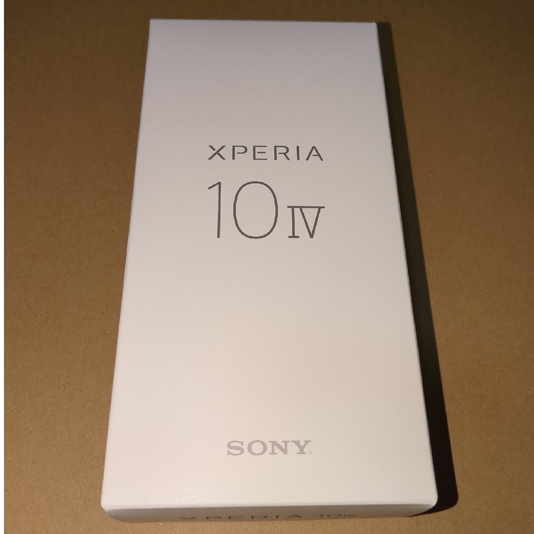 新品未開封】SONY Xperia 10 IV ブラック モバイル-