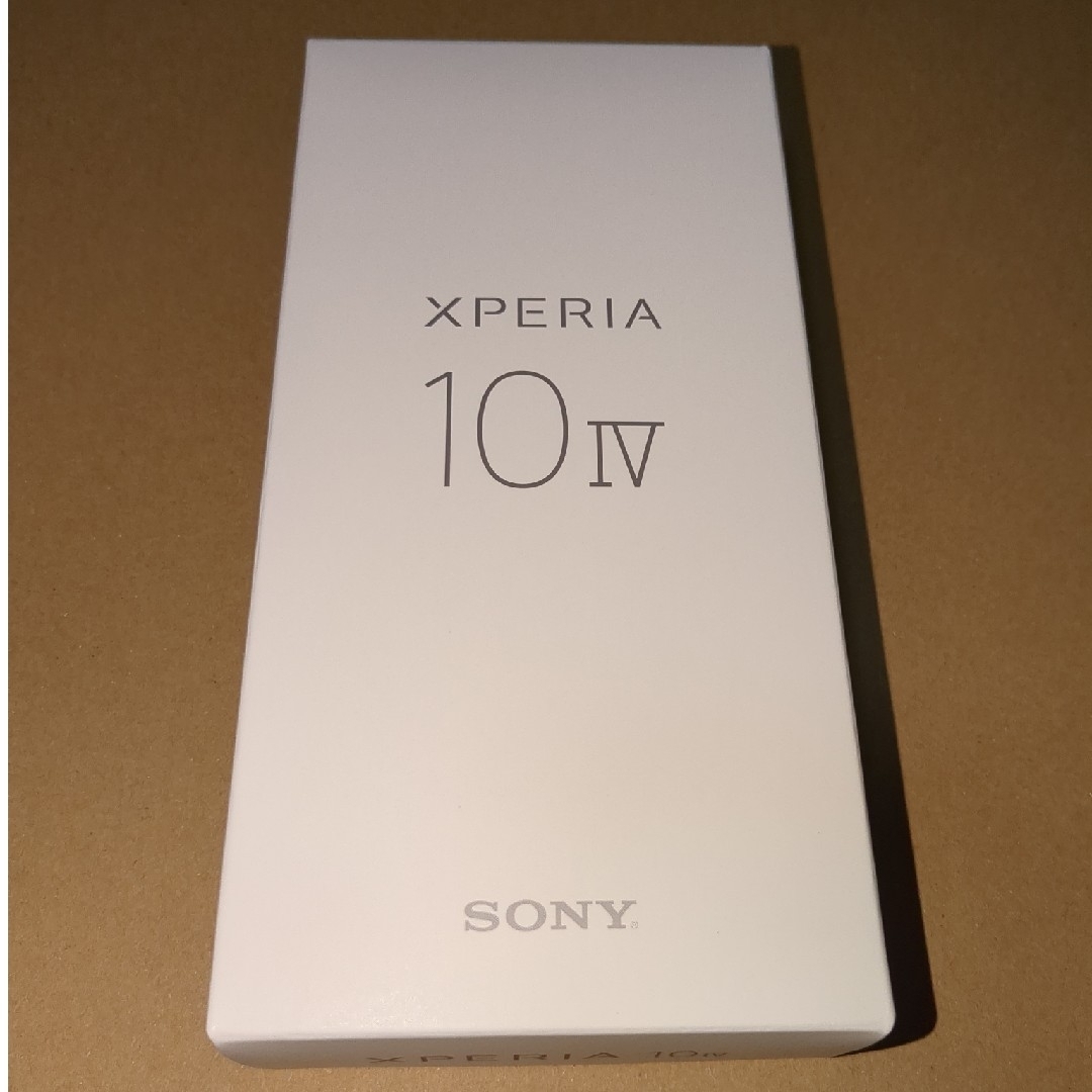 【新品未開封】SONY Xperia 10 IV ブラック モバイル