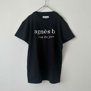 アニエスベー(agnes b.)のアニエスべー　アダムエロペ　tシャツ　黒(Tシャツ(半袖/袖なし))