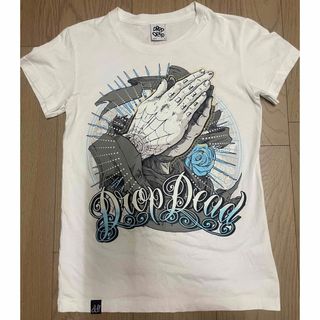 1回着　drop dead ドロップデッド　Praying Hands tシャツ