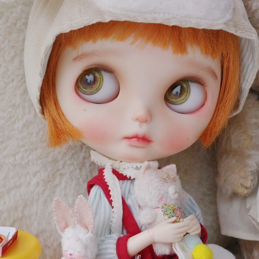 カスタムブライス かわいい 人形 優しい 作家様 ナチュラルメイク 自然 幼い