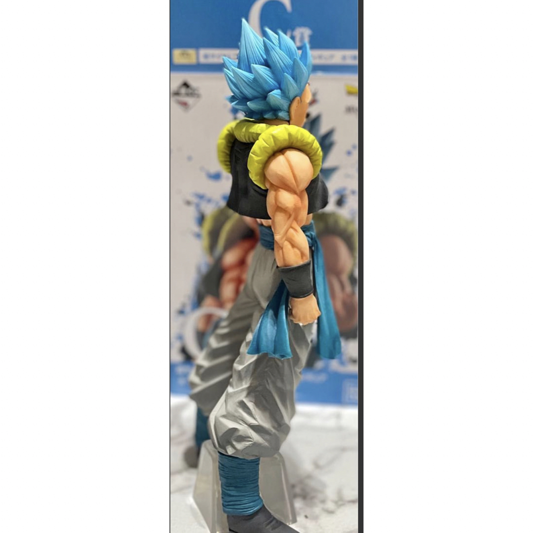 BANDAI(バンダイ)の一番くじ  ドラゴンボール超 C賞 超サイヤ人 ゴッド ブルー ゴジータ エンタメ/ホビーのフィギュア(アニメ/ゲーム)の商品写真