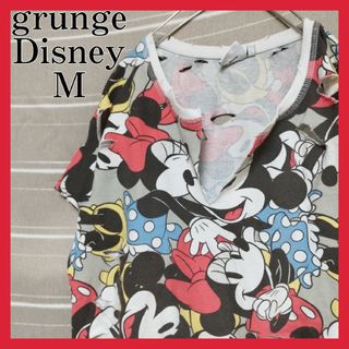 ディズニー(Disney)のグランジミッキーマウスディズニーDisneyボロダメージ(Tシャツ/カットソー(半袖/袖なし))