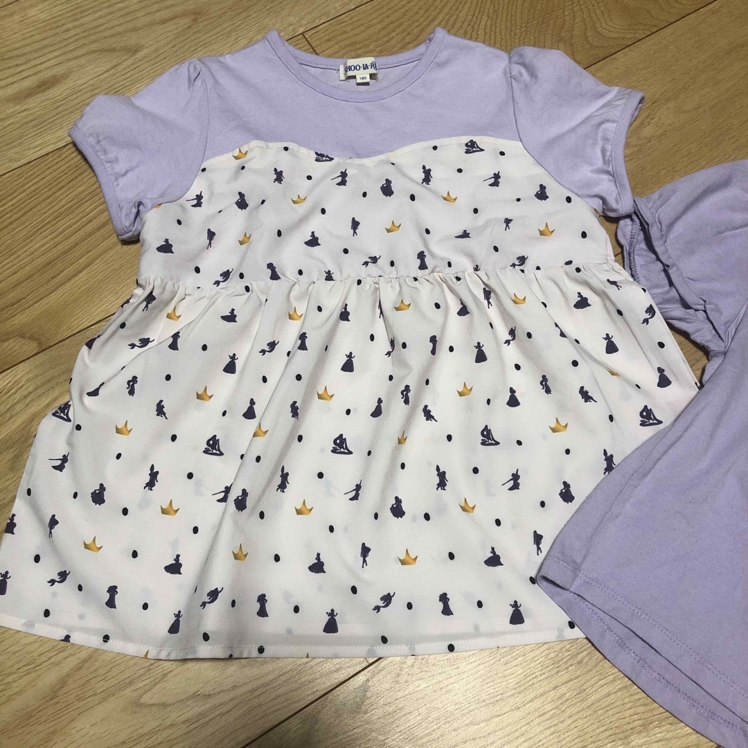 SHOO・LA・RUE(シューラルー)のSHOO・LA・RUE  ディズニープリンセス　ユニコーン　120 Tシャツ キッズ/ベビー/マタニティのキッズ服女の子用(90cm~)(Tシャツ/カットソー)の商品写真