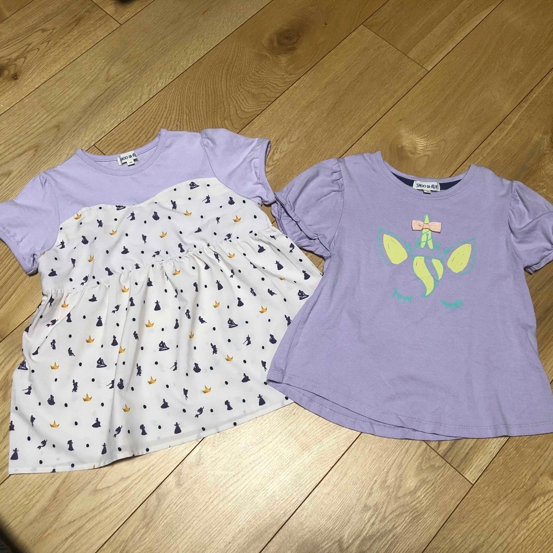 SHOO・LA・RUE(シューラルー)のSHOO・LA・RUE  ディズニープリンセス　ユニコーン　120 Tシャツ キッズ/ベビー/マタニティのキッズ服女の子用(90cm~)(Tシャツ/カットソー)の商品写真