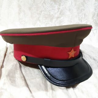 新品複製品ソ連軍制帽 Ｍ35フラーシュカ科将校用 57サイズ