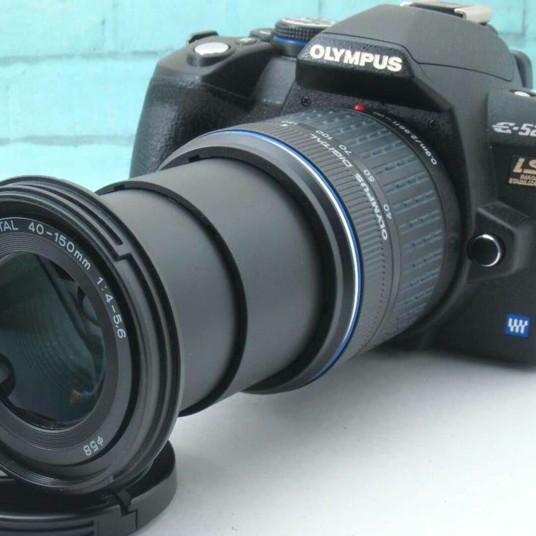 ❤️オリンパス OLYMPUS E-520 ダブルレンズセット❤️一眼レフカメラ 2