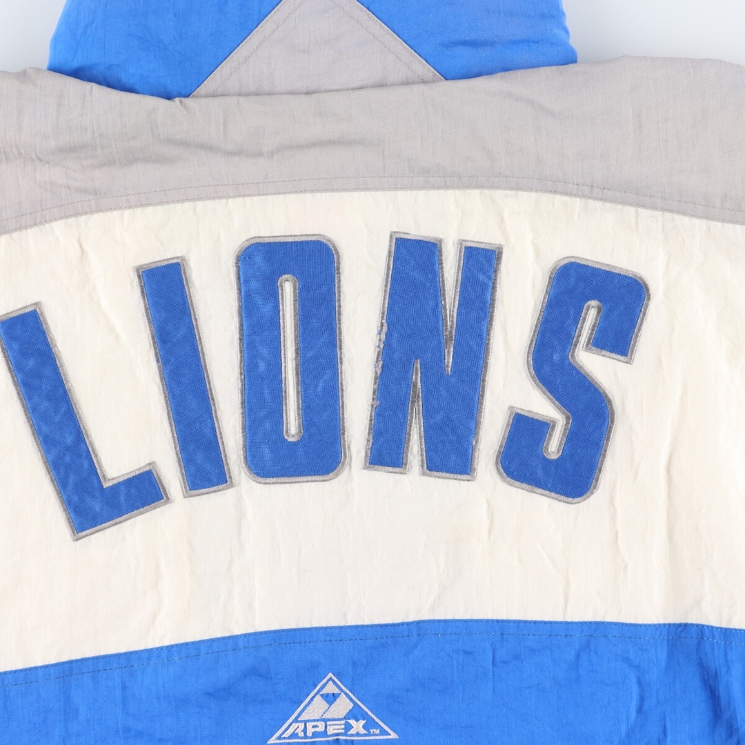 90年代 APEXONE NFL DETROIT LIONS デトロイトライオンズ ナイロンジャケット メンズXXL ヴィンテージ /eaa351262