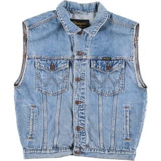 Wrangler - 古着 ラングラー Wrangler デニムベスト メンズXXL