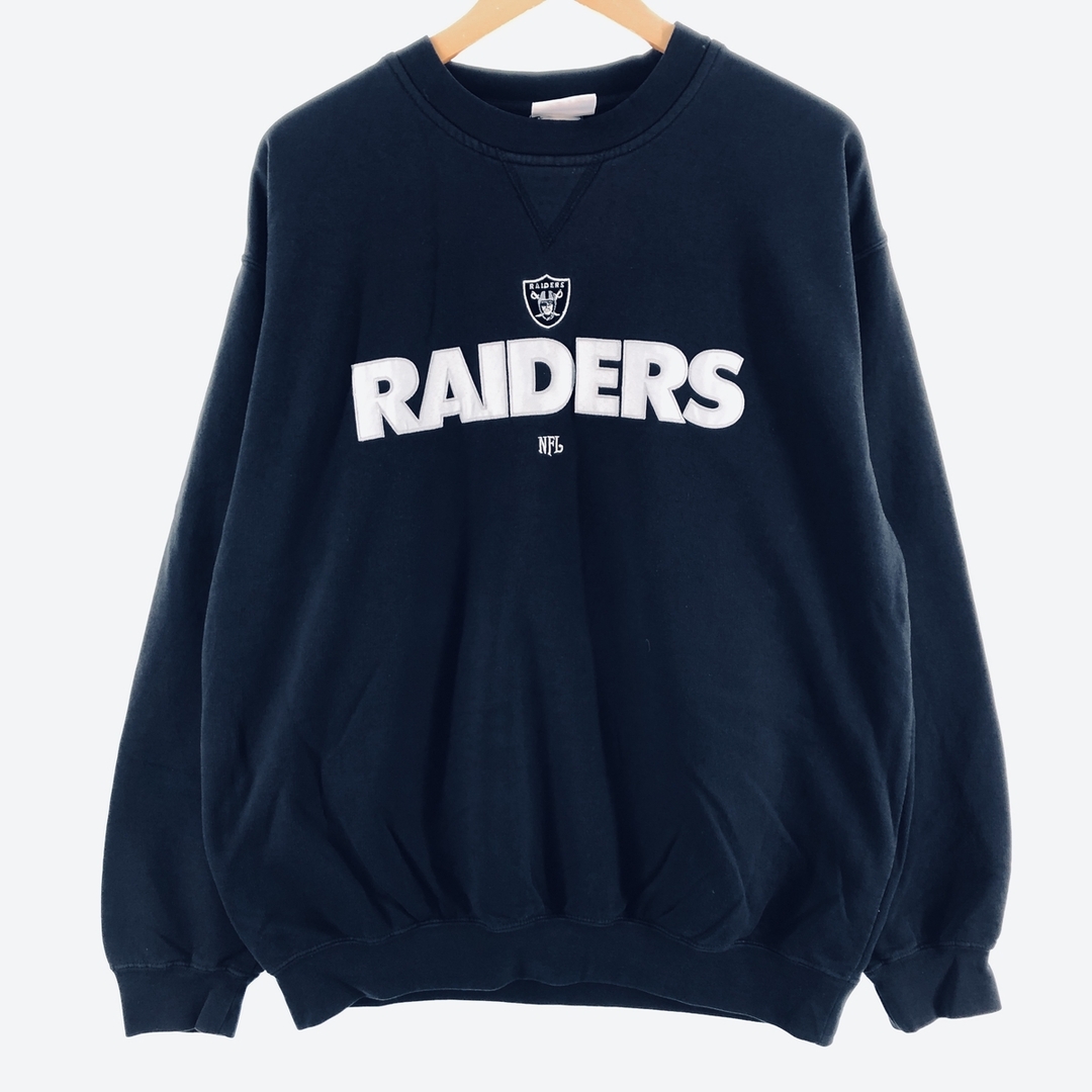 NFL LOS ANGELES RAIDERS ロサンゼルスレイダーズ スウェットシャツ トレーナー メンズXL /eaa330002