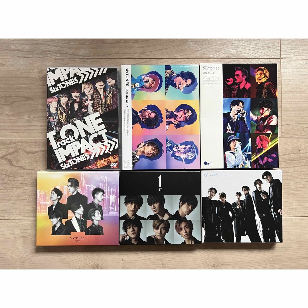 エンタメホビーSixTONES CD DVDセット売り