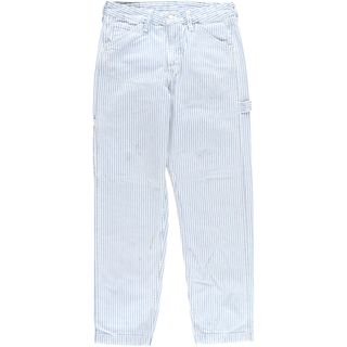 リーバイス(Levi's)の古着 リーバイス Levi's ストライプ柄 デニムペインターパンツ メンズw30 /eaa354472(ワークパンツ/カーゴパンツ)