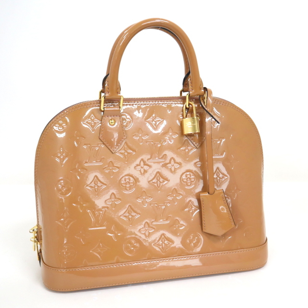 【LOUIS VUITTON】ルイヴィトン アルマPM ハンドバッグ ヴェルニ ローズヴェルール M91583 FL4112/ok02786hm