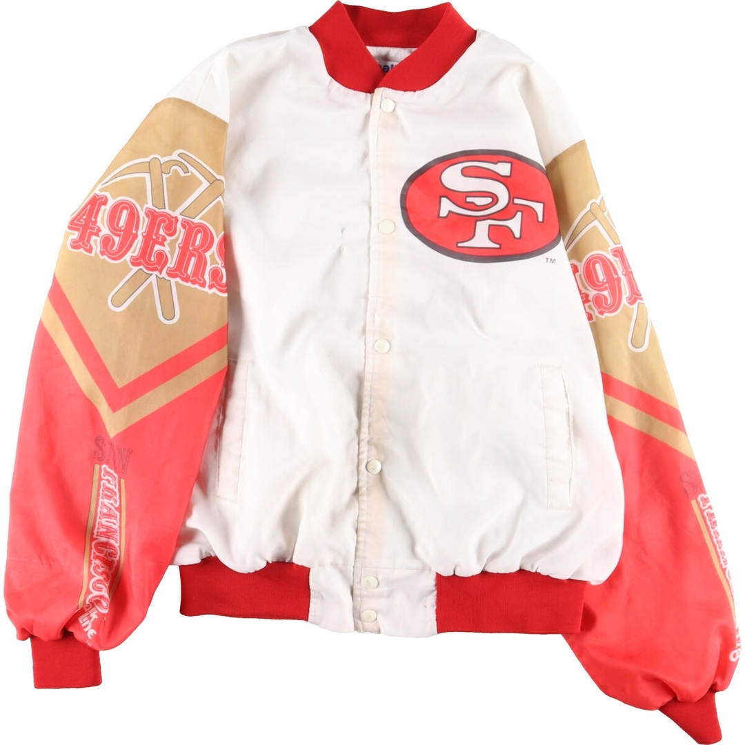 朝イチセール‼️サンフランシスコ90s 49ers NFL ジャケット-