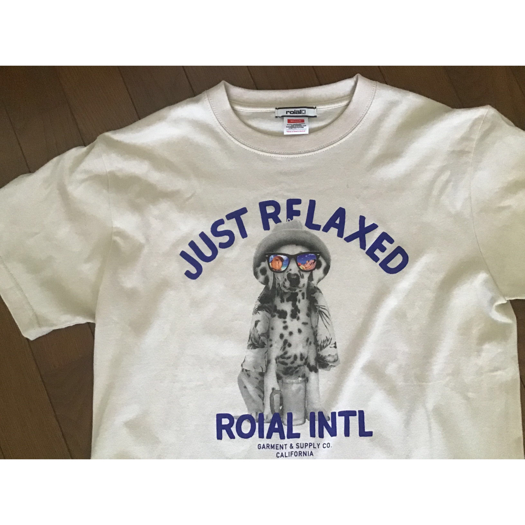 roial - 新品❗️今季物 レア❗️DESIGN TEE/ROIAL半袖Tシャツ 袋付き