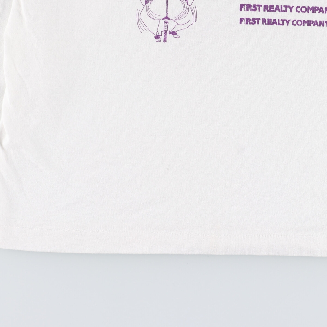 90年代 フルーツオブザルーム FRUIT OF THE LOOM BEST 両面プリント ロングTシャツ ロンT USA製 メンズM ヴィンテージ /eaa355906